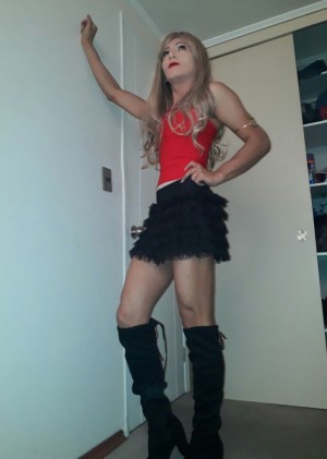 Alma Escort Travestis en Santiago |  Perversa trans alma full goloza activa o pasiva con dpto discreto, A pasos del metro u de chile arturo prat