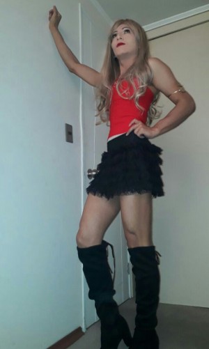 Alma Escort Travestis en Santiago |  Perversa trans alma full goloza activa o pasiva con dpto discreto......, A pasos del metro u de chile arturo prat