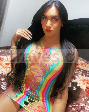 Brenda Escort Travestis en Santiago |  Colombiana 22cm reales morbosa lechera experta con principiantes , Vergona lechera